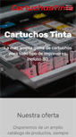 Mobile Screenshot of cartuchostinta.com
